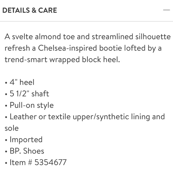 Steve Madden Effect block heel booties, size 9M - Picture 14 of 14